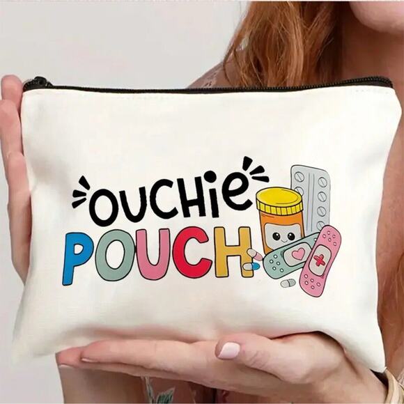 Pharmacist Gift Pharmacy Technician Gift Makeup Bag 4 Women Funny First Aid Kit - Picture 1 of 2